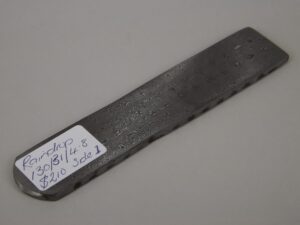 Raindrop pattern Damascus steel bar