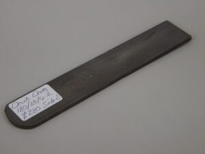 Devils Darts pattern Damascus steel bar