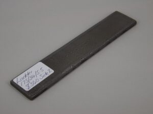 Ladder pattern Damascus steel bar